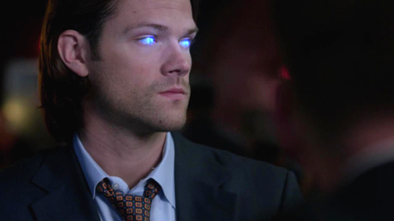 Zeke is very unhappy about Cas' presence. Zeke is very unhappy about Cas' presence.